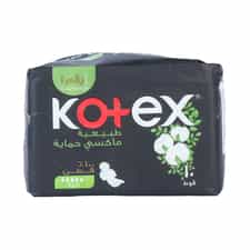 ‎Kotex Natural Maxi Protect cotton 10 Pieces